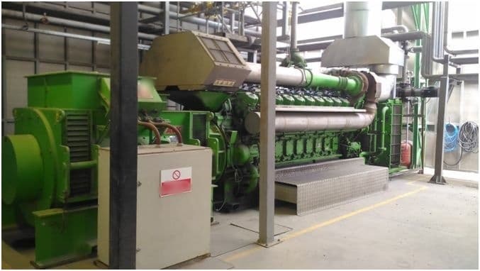 5 MW Jenbacher JMS 620 Cogeneration Plant